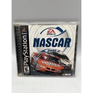 Nascar 2001 PS1 Sony PlayStation 1, 2000 Complete w/ Manual